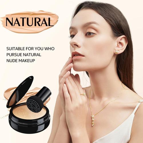 Base De Maquillaje Cc Cream Oetuiow Mushroom Head Air Cushio