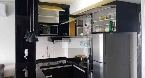 Imagem 5 de 15 de Studio Mobiliado Próximo Ao Shopping Morumbi - Ap4957