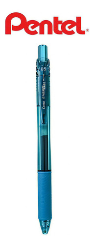 Caneta Retrátil Energel X 0.5mm Azul Turquesa Pentel
