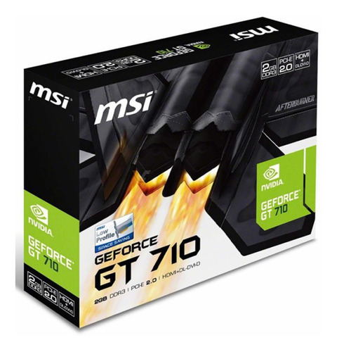 Tarjeta De Video Mai Gt710 Ddr3 2gb Pci Exprés Hdmi Dvi Vga