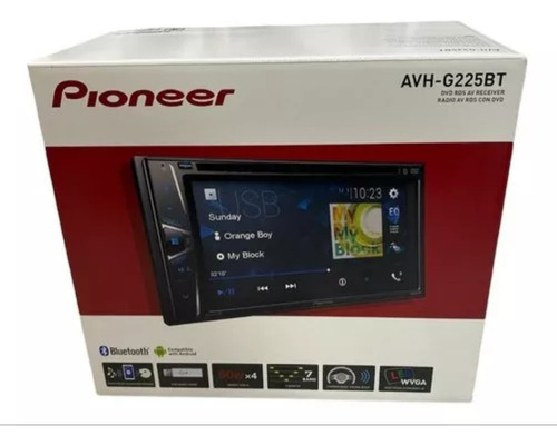 Reproductor Pioneer Original Avh-g225bt