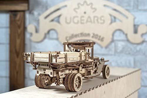 Ugears Diy Autopropulsado Ugm-11 Camión Mecánico Modelo 3d K