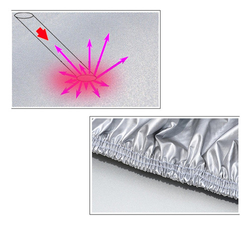 Qe1 Cubierta Impermeable De Coche Funda De Camión Antipolvo