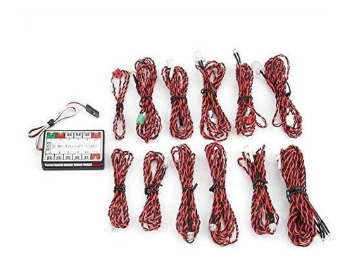 Sistema De Luz Rc Smart Simulado 14 Kit De Sistema De I...