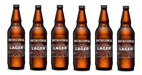 Cerveza Patagonia Hoppy Lager Pack X 6 X 730ml. - Envíos