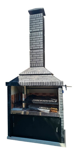 Imagen 3 de 5 de Parrilla Premoldeada Super Reforzada Doble Piso Doble Fondo