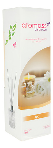 Aromatizante Liquido Con Difusor Spa Aromass Air Brezee
