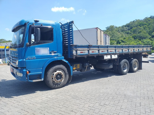 Mb Atego 2425 Truck Carroceria De Madeira 2007