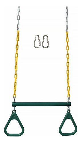 Barra Oscilante Del Trapecio De Los Anillos Del Gimnasio