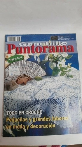 Revistas Ganchillo Puntorama Lote X 2 Unidades