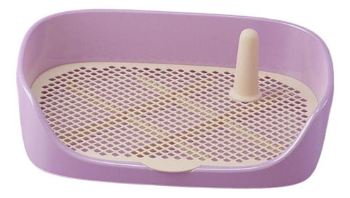 Entrenamiento De Perros Orinal Inodoro Púrpura 40x30x11cm