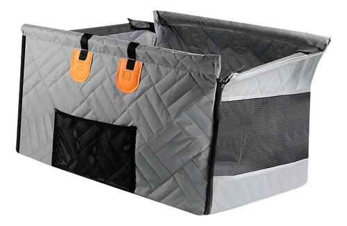 Cars Para Perros Asiento Protector De La Cesta De S Gris