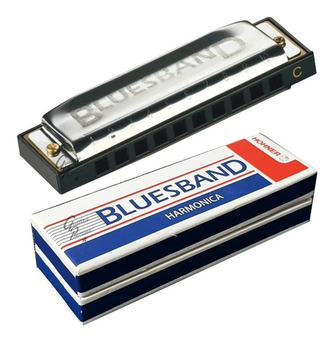 Armonica Diatonica Blusera Blues Band Box Hohner Tonos