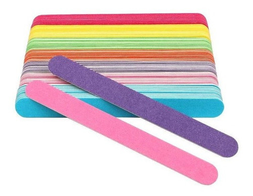 Set X 6 Limas Ultra Fina Para Manicuria