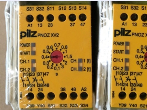 Relé Pilz  Pnozxv2 De Seguridad 24vdc,115vac