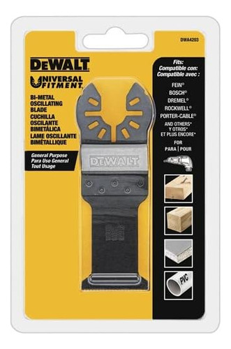 Dewalt Dwa4203 Oscilante Madera Con Clavos Blade