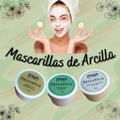 Mascarilla De Arcilla Verde 100% Natural