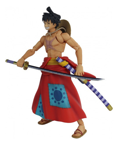 Boneco de ação Megahouse de PVC Luffy Taro One Piece