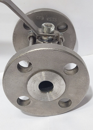 Fv Conexões Válvula Esfera Flangeada Cl 300 3/4 Pp Cf8
