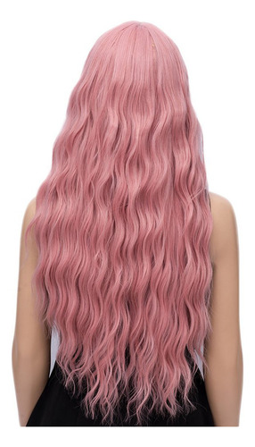 Peruca B, Feminina, Longa, Encaracolada, Sintética, Cabelo D