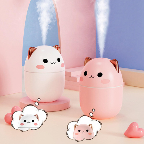 2 Umidificador De Desenho Animado Bastante Usb Branco2