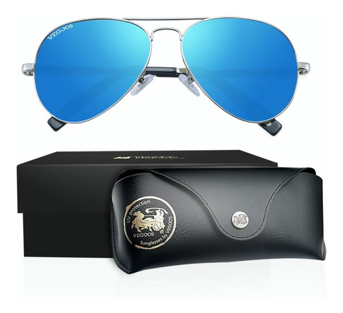 Lentes De Sol Polarizadas Para Hombre Caballero Vegoos Uv400