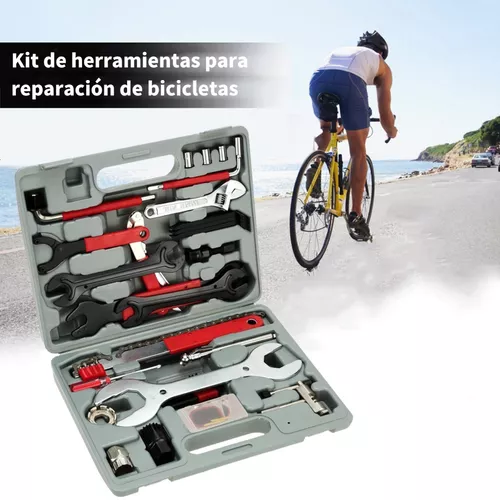 Kit Completo De Herramientas Para Reparación De Uso Rudo/ Bicicleta 44pc