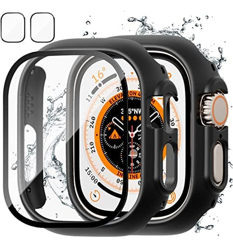 2 Funda Protectora Pantalla Para Watch Ultra 929 In 2 Protec