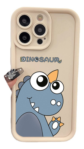 Funda De Silicona Con Diseño De Dinosaurios De Dibujos Anima