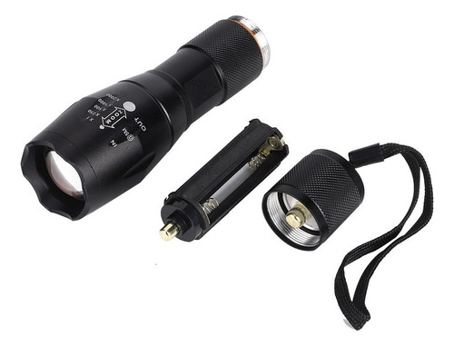 Rgbw 4 Colores En 1 Linterna Led Antorcha Telescópica Zoom