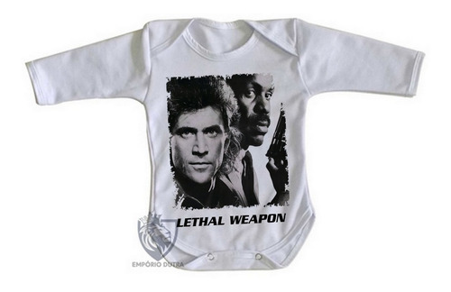 2 Body Bebê Roupa Máquina Mortífera Mel Gibson Danny Glov