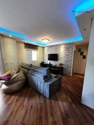 Imagem 1 de 19 de Cobertura Com 2 Dormitórios À Venda, 82 M² Por R$ 530.000 - Vila Curuçá - Santo André/sp - Co1204