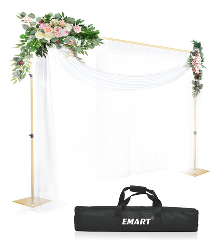 Emart Soporte De Fondo Resistente De 6.5 X 10 Pies (alto X A