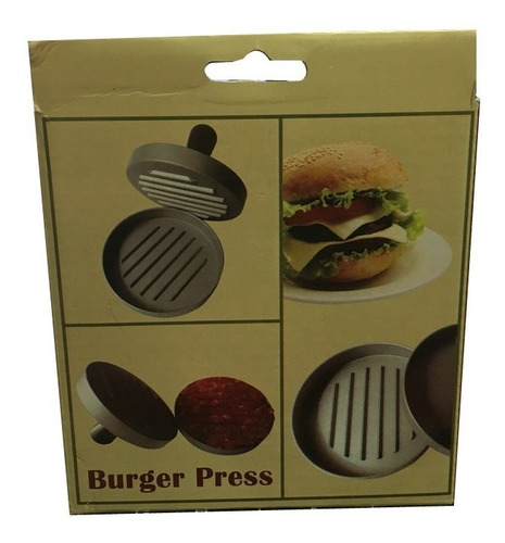 Molde Para Carne De Hamburguesa+50papel De Silicona