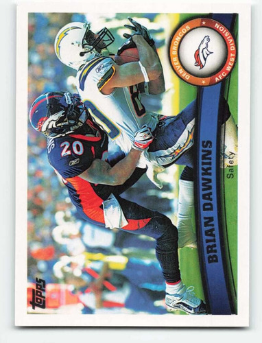 Top 123 Brian Dawkins Nm-mt Broncos De 2011