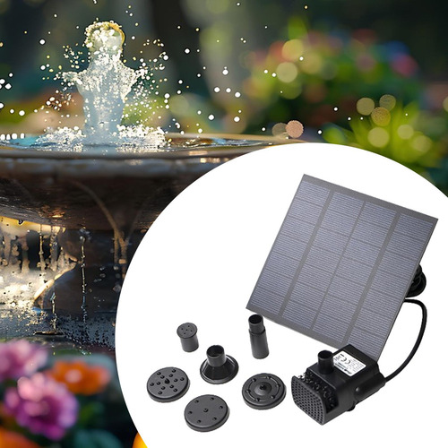 Bomba De Agua Solar Bomba De Fuente Solar Versátil Para