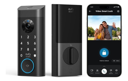 Eufy Security Video Smart Lock E330, Cámara 3 Puerta Entrada