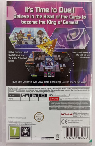 Yu-gi-oh! Legacy Of The Duelist Switch Físico Usado (Usado)