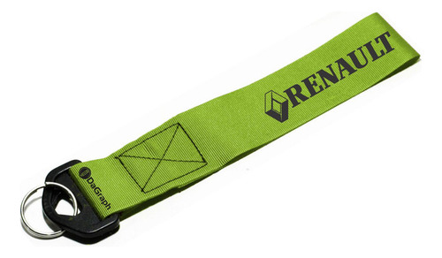 Llavero Cinta 20 X 4 Cm Renault Twingo Verde