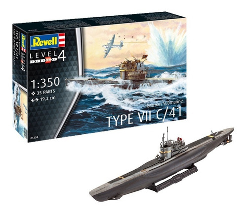 Maqueta Revell U-boot Typ Vii C/41