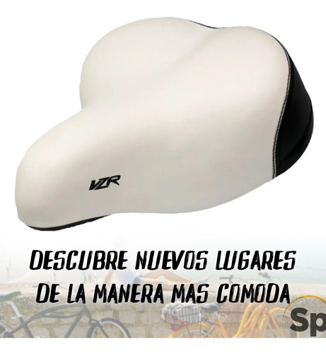 Asiento Para Bicicleta Vintage Diseño Ergonómico Prostatico