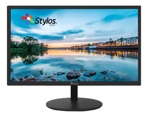 Monitor Stylos 18.5 Led 1366x768 Dp Vga Hdmi 60hz