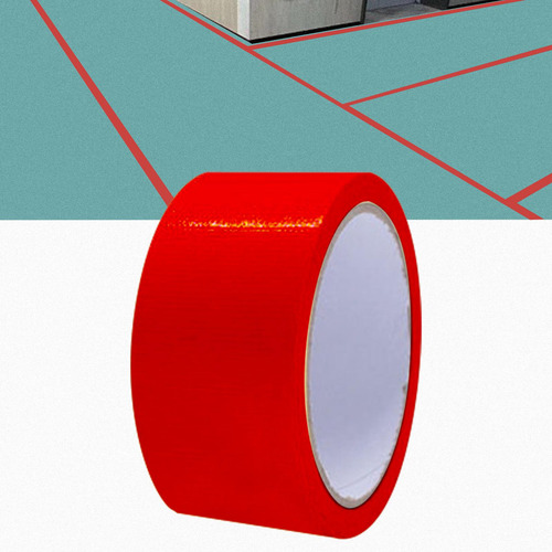 2 Cinta Adhesiva Cinta De Embalaje Cinta De 5 Cm X 10 M Rojo
