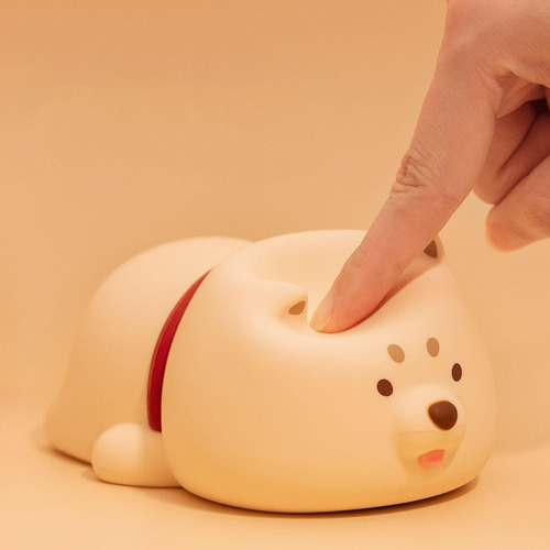 Linda Lámpara De Cachorro Luz Nocturna Para Niños Led Usb