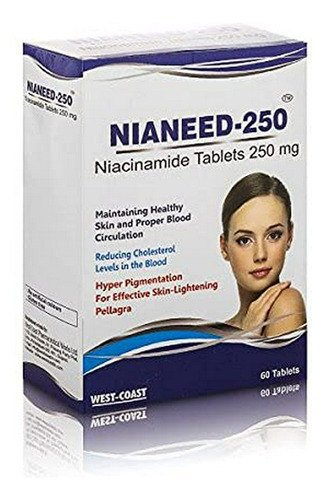 Vitamina B3 - Admart Healthvit Nianeed-250 Niacinamida 250mg