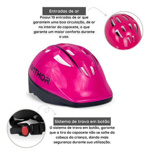 Kit Bicicleta Infantil Aro 12 Com Rodinhas Stitch E Capacete