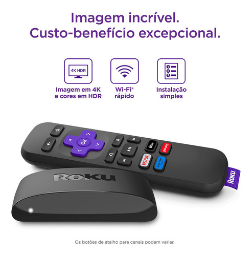 Roku Express 4k Dispositivo De Streaming Com Controle
