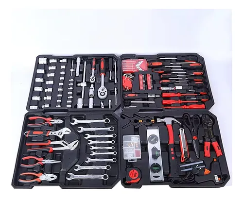 Kit De Herramientas Valija Completa 499 Piezas Plateado