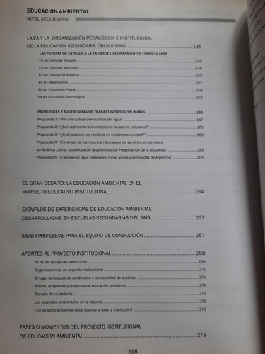 Educación Ambiental. Ideas Y Propuestas. Nivel Secundario (Usado)