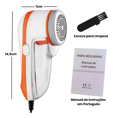 Papa Bolinha Elétrico Profissional Grande Com Fio Inmetro - Tomóvi